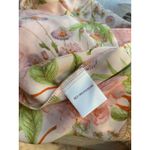 Rose + Olive  NWT Floral Pleated Blouse Top – Size 1X – Flutter Sleeves Photo 2