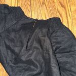 NWT Boden linen Black Puff Sleeve detail mini Dress smocked size 6 TALL Photo 6