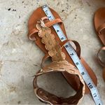 Gladiador Sandals Handmade in Greece Genuine Leather Size 41 Tan Photo 9
