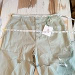 Pistola High Rise Tammy Pant Ankle Trouser Sea Mist Green Plus Size 32 Photo 9