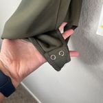 Good American  Womens Olive Green Sleeveless Thong Bodysuit medium Photo 4