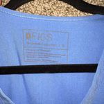 FIGS Womens  Casma Three Pocket Scrub Top Size XL Ceil Blue Photo 6