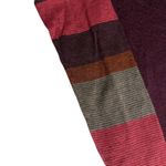 Smartwool  Merino Wool V-Neck Sweater Women's Medium Colorblock Striped Photo 2