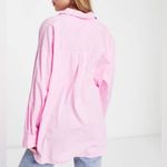Cotton On Curve Dad Shirt in Soft Iris/Pink Shirt, NWT, Size 20-22 Photo 1