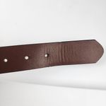 Steve Madden Black Faux Leather Dress Belt Silver Color Buckle Size S Photo 5