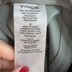 Vince  Sz 4 High Waist Cigarette Pants Slim Stretch Sage Gray Dress Work Women's Photo 4