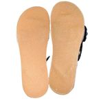 Unbranded cute black flower design strap slip ons! New Tan Size 7.5 Photo 5