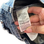 GAP Cheeky Short High Rise Distressed Frayed Hem Five‎ Denim Shorts 31/12R Blue Photo 5