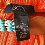 BCX New with Tags Tangerine Skirt with Ruffles Photo 5