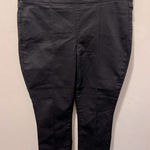 NYDJ Not Your Daughters Jeans lift x tuck black pull on jeans sz 8 Photo 0