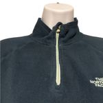 The North Face Women’s Green 1/4 Zip Fleece Long Sleeve Pullover Size M Photo 2