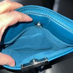 CHAPS Teal Turquoise Green Vegan Leather  Crossbody Bag Clutch Embellishment Photo 3