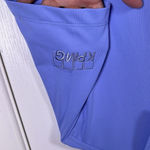 Peter Millar Women's  Tennis Golf Polo S/S Shirt Purple Blue Size Large EUC #2694 Photo 4