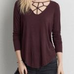 American Eagle Plum  Soft & Sexy Cut-Out Photo 0