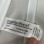 Maidenform White Lace Sheer Paneled Bustier Corset Top Photo 2