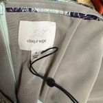 Cinq à Sept CINQ A SEPT Luisa Strapless Mini Dress Celadon Multi Size 8 NWOT Photo 10