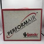 Laredo  Performair Boots Women's 8 Green Leather‎ Fringe USA Made VTG 90s w/box Photo 1