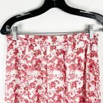 Lulus  Sweetly Blooming Ivory Floral Lined Tiered Maxi Skirt, Size Medium Photo 5