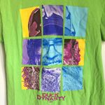 •Duck Dynasty• Neon Green Tshirt Blue Size L Photo 1