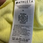Athleta  Breezy Tank Top Honeysuckle Yellow Medium Athletic Athleisure 384043 Photo 5