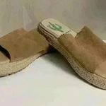 Coolway  Tiri Espadrille Platform Suede Slip on Sandals Size 10 Photo 2