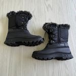 Dream Paris Dream Pairs Women’s Snow Boots Black Waterproof Fur Winter Size 6 Photo 1