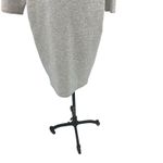 Lafayette 148 New York Shift Dress Long Sleeve Cotton‎ Gray Size Medium Photo 4