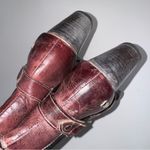 Bed Stu Liberate Maroon Harness Boots Size 7 Photo 4