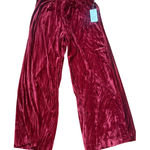 A New Day β¨ 2 for $30 Sale! Red Velvet Wide-Leg Pants β NWT β Size Small Photo 0
