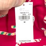 Old Navy  Flannel Pajama PJ Pants Candy Cane Print Hot Pink Women's Medium NWT Photo 4