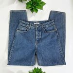 GRLFRND Devon High Rise Slim Straight Leg Jeans in Main Attraction Photo 8