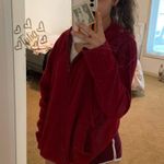 Cute Soft Red Jacket Photo 3