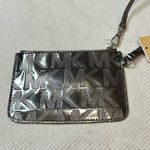Michael Kors MICHAEL  Signature Mirror Metallic Wristlet in Nickel Photo 3