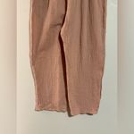 EUC Charlotte Avery Pink Boho Soft Elastic Waist Pants with Pockets size medium Photo 2