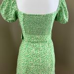 ZARA Floral Belted Dress Photo 2