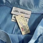 Vintage‎ Deadstock Lori Weidner Acetate Pants High Rise Blue Size 2 Photo 2