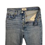 AGOLDE  90s Pinch High Rise Straight Jeans Distressed Button Fly Size 27 Photo 3