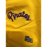 Pirates Script Gold Ring Hype & Vice Crop Top Yellow Purple Script Size Medium Photo 2
