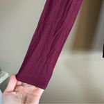 Pink Clover ✨  Women’s Maroon Front Twist Top Large Photo 4