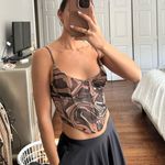 White Fox Boutique White fox brown corset Photo 1