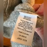 Talbots Gray Print Cardigan Sweater Coat Open Front Acrylic Nylon Blend Size X Photo 2