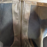 Kirious Faux Leather Crop Tank Top XL Silver Photo 2