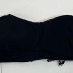 Torrid Plus 3X Bikini Top Multi Metallic Stripe Wireless Flounce Wireless Sexy Photo 6