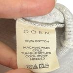 DOEN Carmen La Maddalena Dress Women’s Size Large Gingham Black White Cotton Photo 9