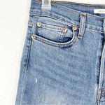 Levi's LEVI’S Light Wash High Rise Ripped Button Fly Wedgie Skinny Jeans, Size 30 Photo 5