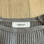 Workshop  Women's Gray Dolman Knit Sweater Size Small Photo 1