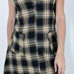 SheIn Women's Plaid V-neckline Mini Dress Size Small Photo 0