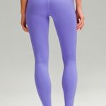 Lululemon Wunder Train High Rise Tights Athletic Leggings Dark Lavender 14 NWT Photo 1