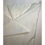 Cooper and Ella Off White Tank Top w/ruffled straps and V-neck. Satin feel. Sz XS Photo 3