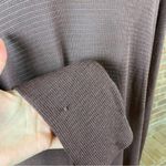 Simply Noelle  Brown Open Front Cozy Knit Cardigan Longline Drape L XL Photo 3